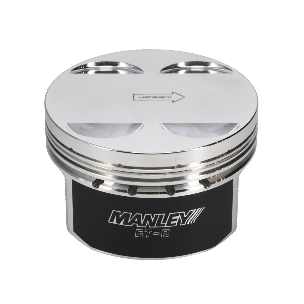 MANLEY 641000CE-6 Комплект поршнів (діаметр циліндра 98.00 мм, компресійна висота 1.350", виїмка 2.00 куб. см) для NISSAN 3.8L VR38DETT Photo-6 
