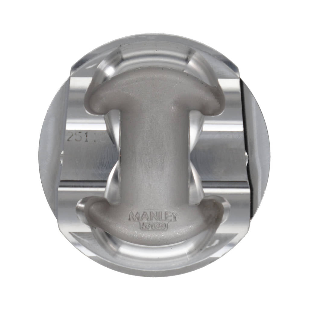 MANLEY 641000CE-6 Комплект поршнів (діаметр циліндра 98.00 мм, компресійна висота 1.350", виїмка 2.00 куб. см) для NISSAN 3.8L VR38DETT Photo-7 