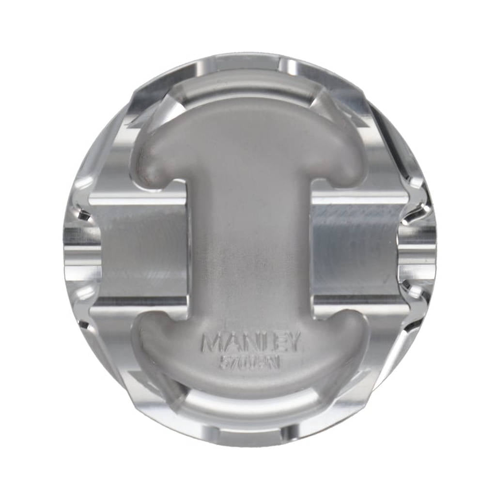 MANLEY 567170CE-8 Комплект поршнів (діаметр циліндра 3.700", компресійна висота 1.200", виїмка 18.00 куб. см) для FORD 4.6L Modular V8 Photo-6 