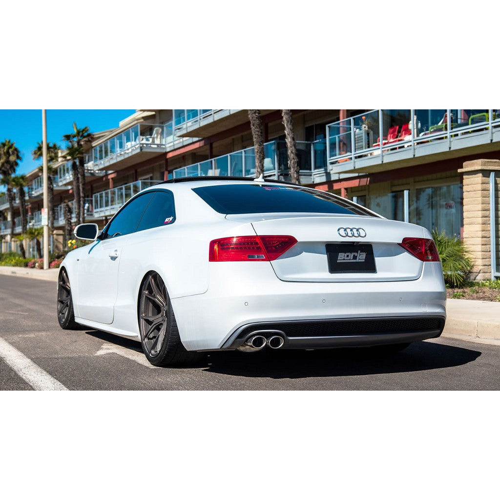BORLA 140733 Вихлопна система S-TYPE TIP 3.5 "X 2.75" OV X 3.96 для AUDI A5 2.0L I4 TURBO Photo-1 