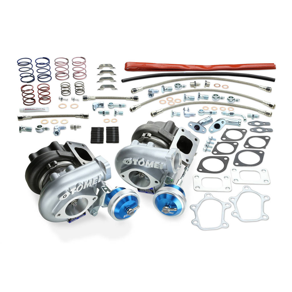 TOMEI TB401A-NS05A Комплект турбокомпресора ARMS MX7655 RB26DETT Photo-0 