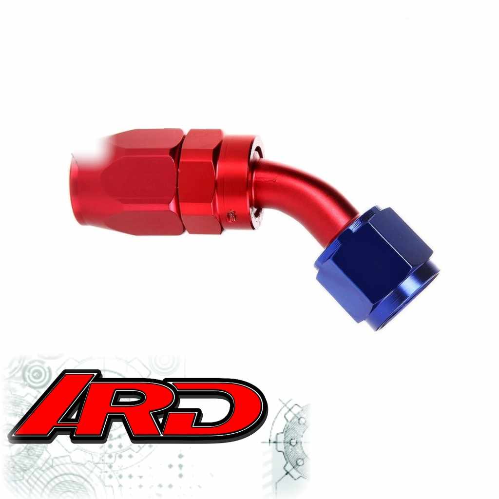 ARD ARE0209-3010-RED/BLUE Фітинг AN10 30° червоний/синій Photo-1 