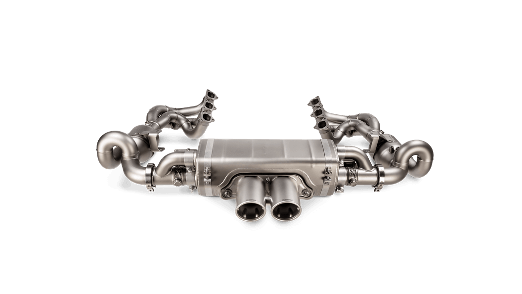 AKRAPOVIC E-PO/T/7 Комплект випускних колекторів Evolution (титан) для PORSCHE 911 GT3 / GT3 TOURING (992) 2021-2024 Photo-1 