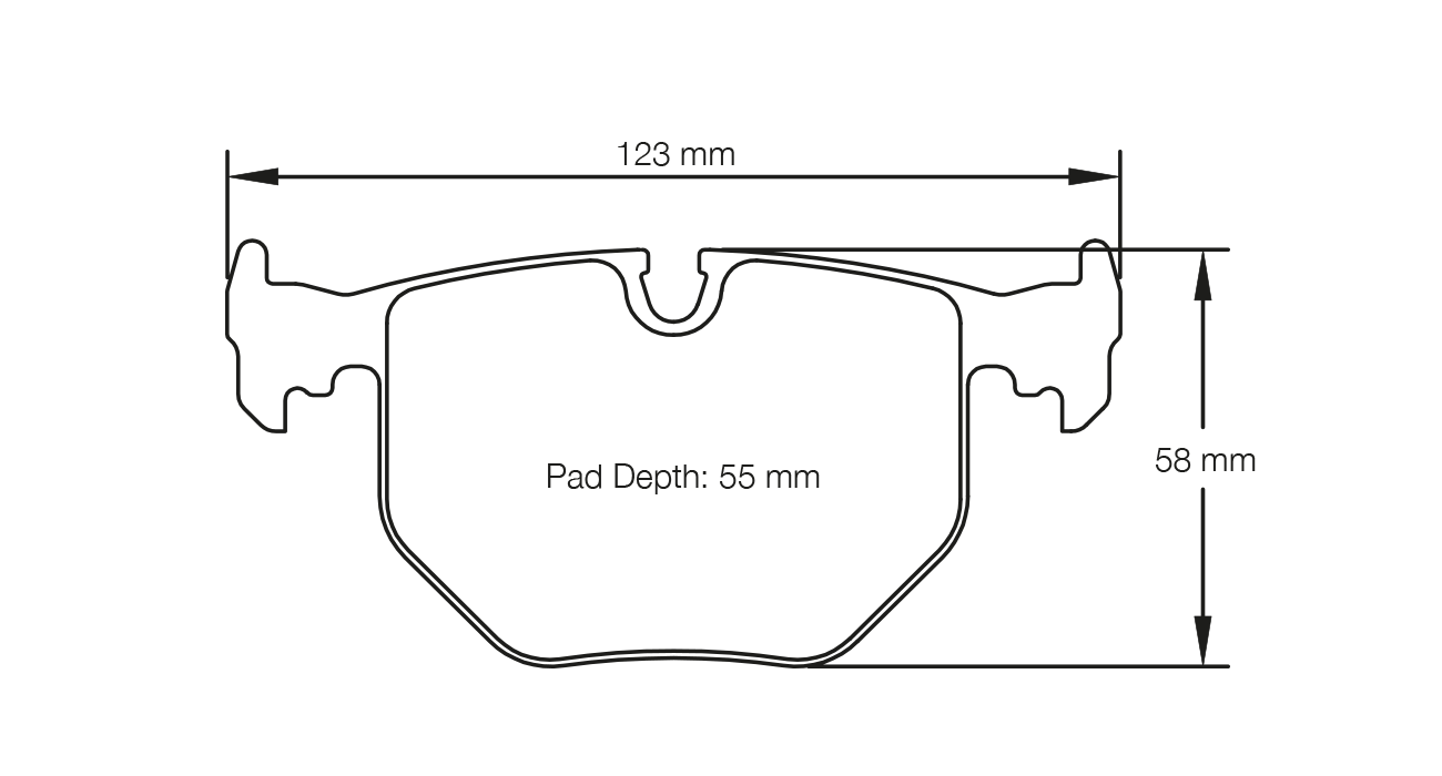 PAGID 2685-RSL1 Задні гальмівні колодки RSL1 BMW M3 [E46] & M3 CSL Photo-0 