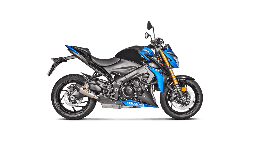 AKRAPOVIC S-S10SO11 - Hasz Вихлопна система Slip-On Line (Titanium) Suzuki GSX-S 1000 / F 2017 Photo-2 