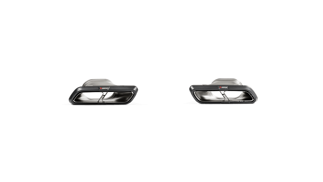 AKRAPOVIC TP-CT/46/M Насадки вихлопної системи (Carbon) Matte для MERCEDES-Benz AMG E63/E63S (W213) 2018+ Photo-1 