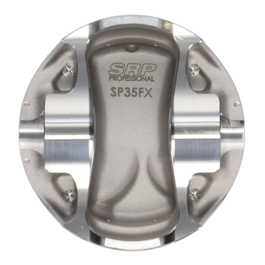 JE 361135 Комплект поршнів SRP Pro 2618 (діаметр 3.681″, комп. висота 1.168″, 0.90 куб.см) для двигуна FORD Modular Photo-8 