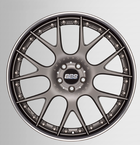 BBS 0711115# Колісний диск CH-RII CH652 Platinum/Black 9x20 PCD 5x112 ET30 CB82,0 PFS Photo-2 