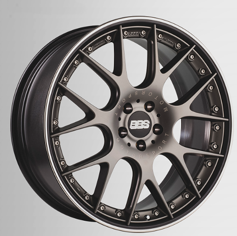 BBS 0711115# Колісний диск CH-RII CH652 Platinum/Black 9x20 PCD 5x112 ET30 CB82,0 PFS Photo-1 