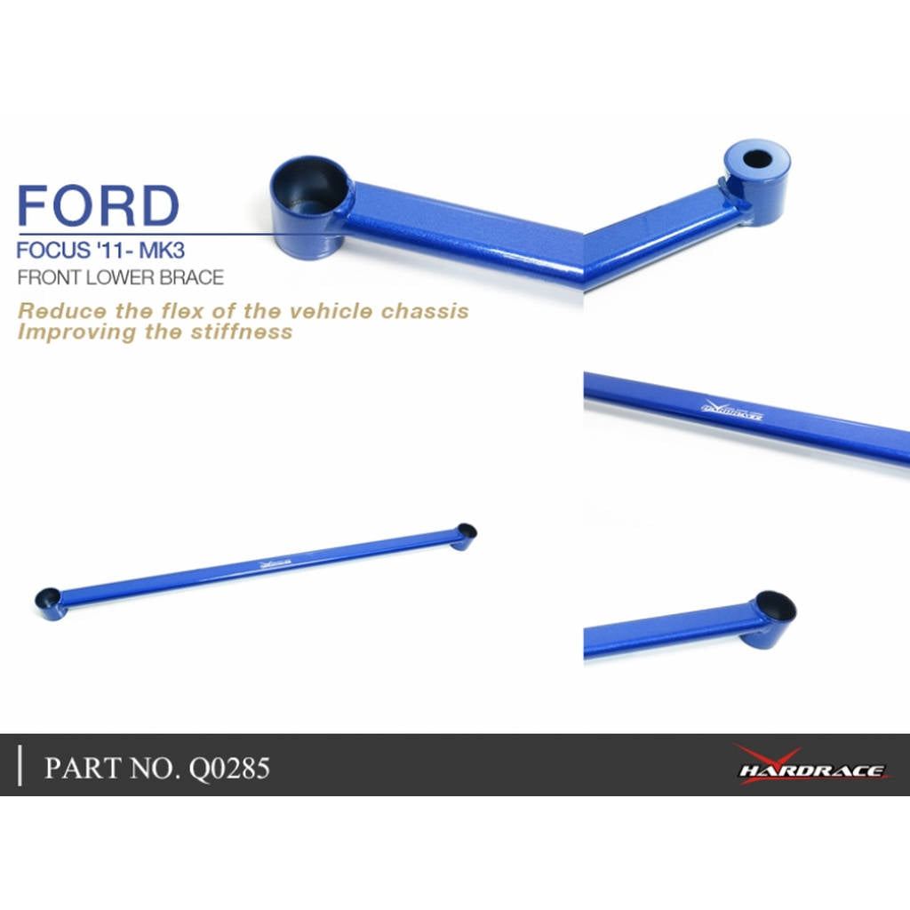 HARDRACE Q0285 Передній нижній кронштейн 1 шт для FORD FOCUS 11-18 MK3 Photo-5 
