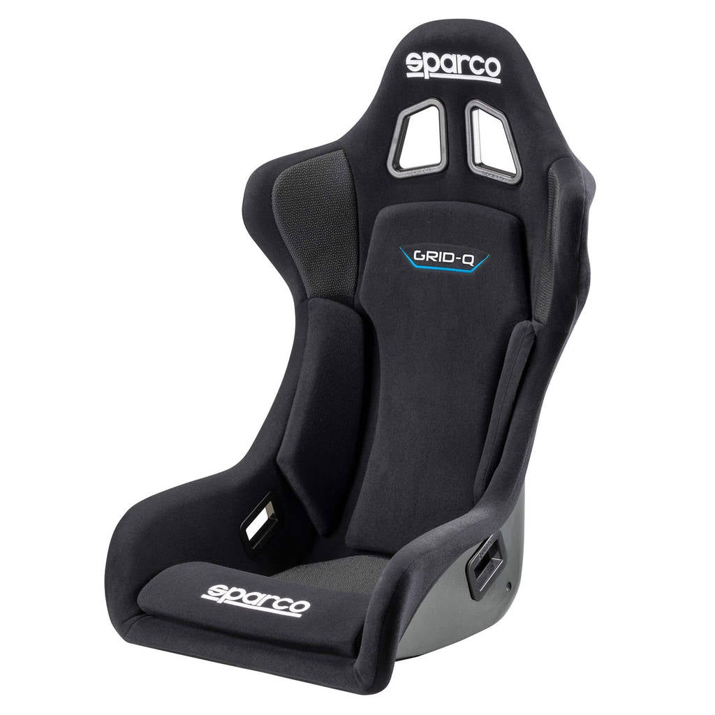 SPARCO 008009RNR Крісло для автоспорту Grid Q QRT, FIA 8855-1999, Чорний Photo-0 