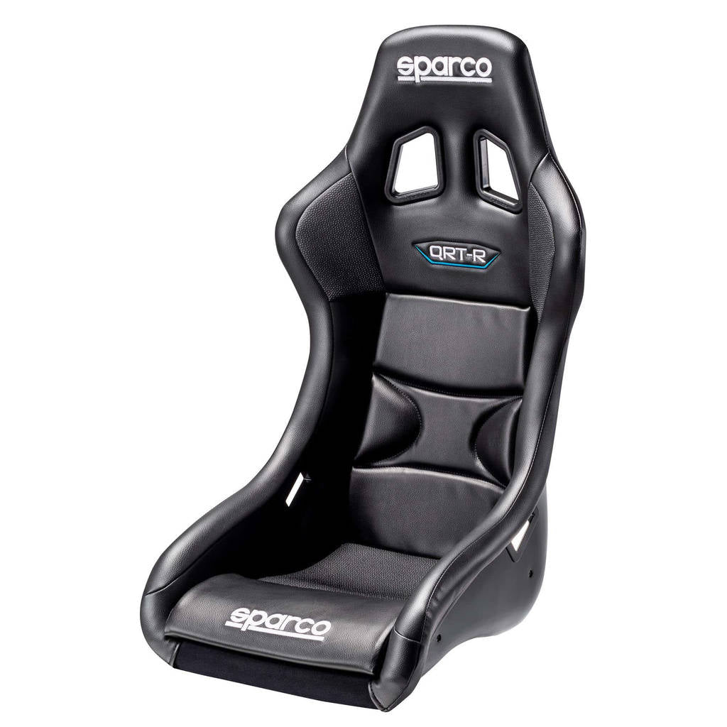SPARCO 008012RNRSKY Крісло/сидіння для автоспорту QRT-R, FIA 8855-1999, вініл, чорний Photo-1 
