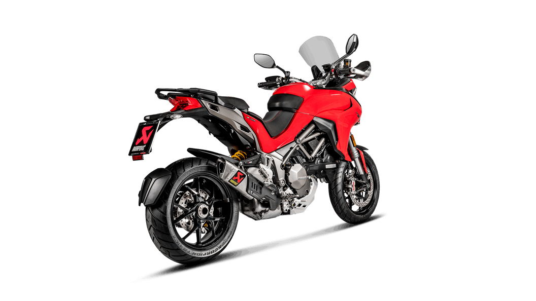 AKRAPOVIC S-D12SO9 - Hapt Вихлопна система Slip-On Line (Titanium) DUCATI MULTISTRADA 1200 2017 Photo-1 