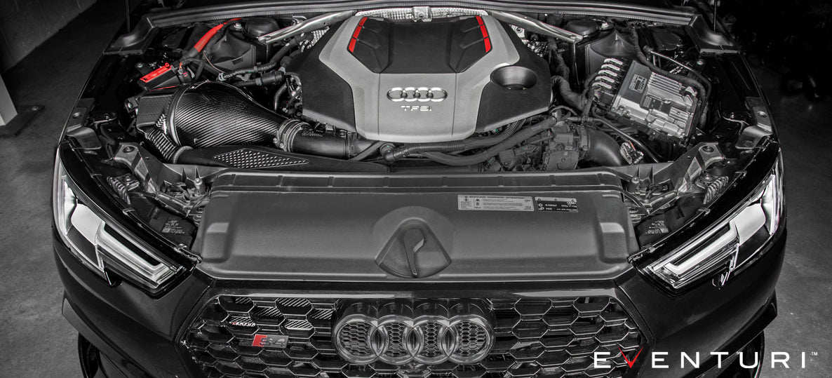 EVENTURI EVE-B9S5-CF-INT Система холодного впуску для AUDI B9 S5/S4 (карбон) Photo-6 