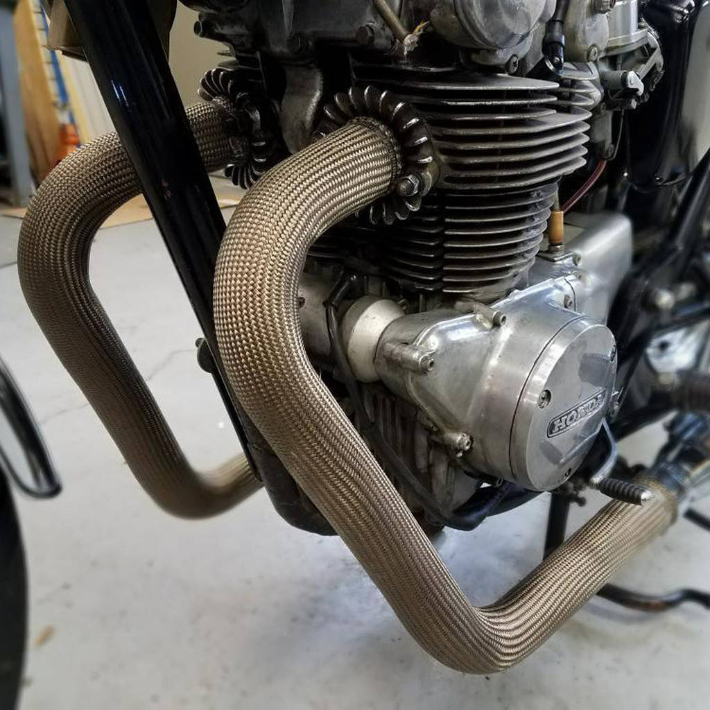 DEI 010022 Powersport Exhaust Sleeve комплект-Titanium Photo-4 
