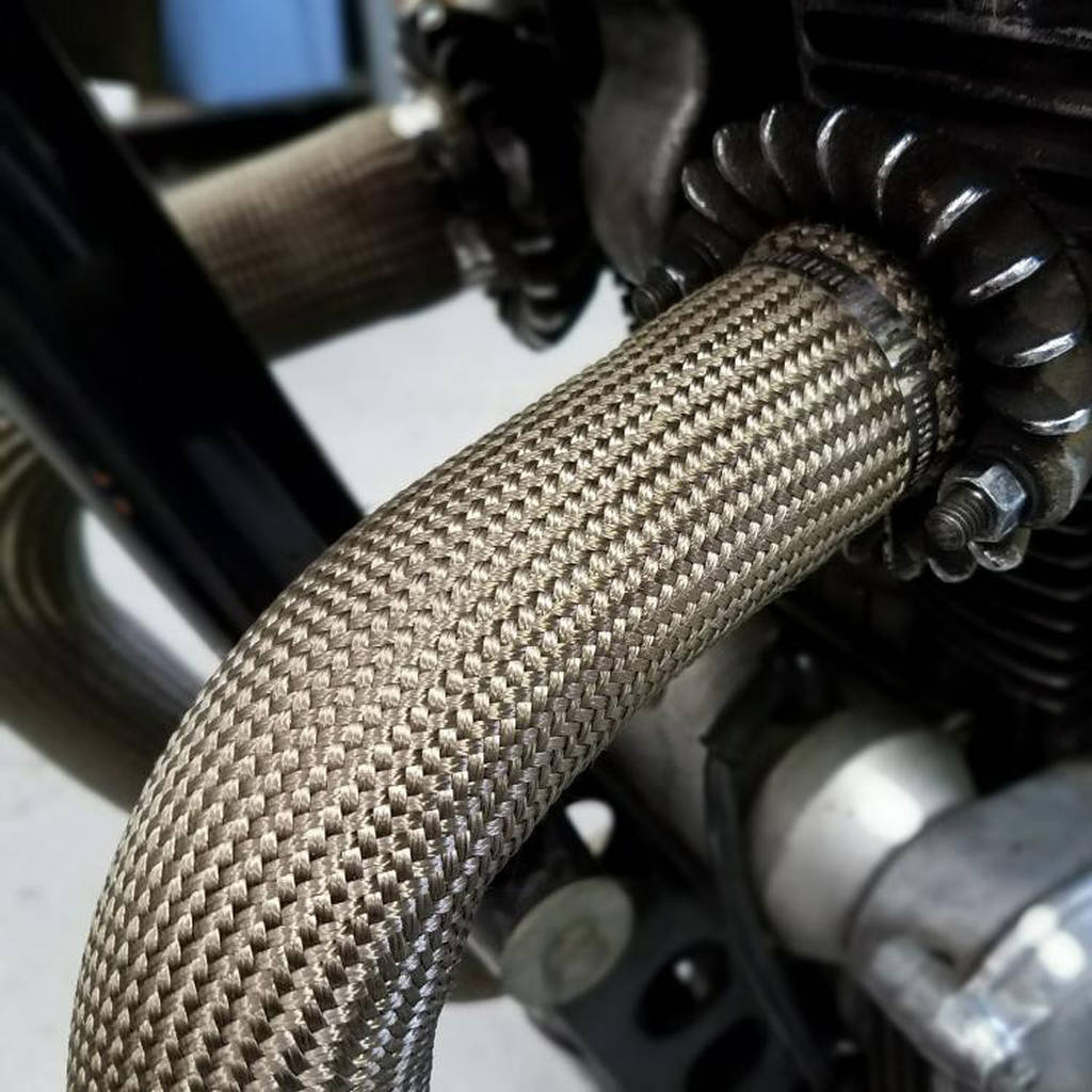 DEI 010022 Powersport Exhaust Sleeve комплект-Titanium Photo-5 