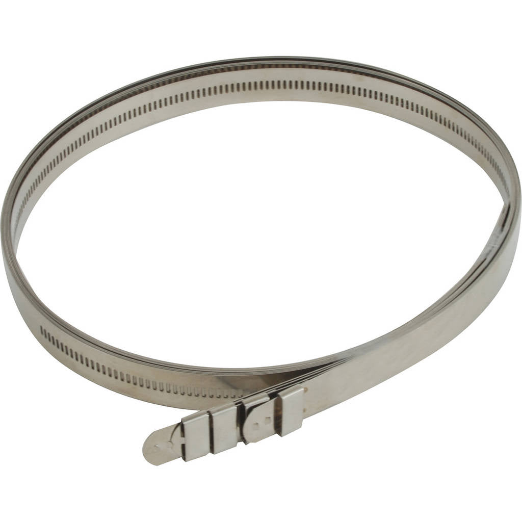 DEI 010217B Хомут сталевий Positive Locking Tie 1,2 см х 101,6см (1/2 "x 40"), bulk Photo-0 