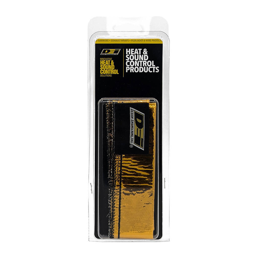 DEI 010914 Термозащита шлангів та проводів Heat Sheath GOLD 3/4 "x 36" Photo-1 