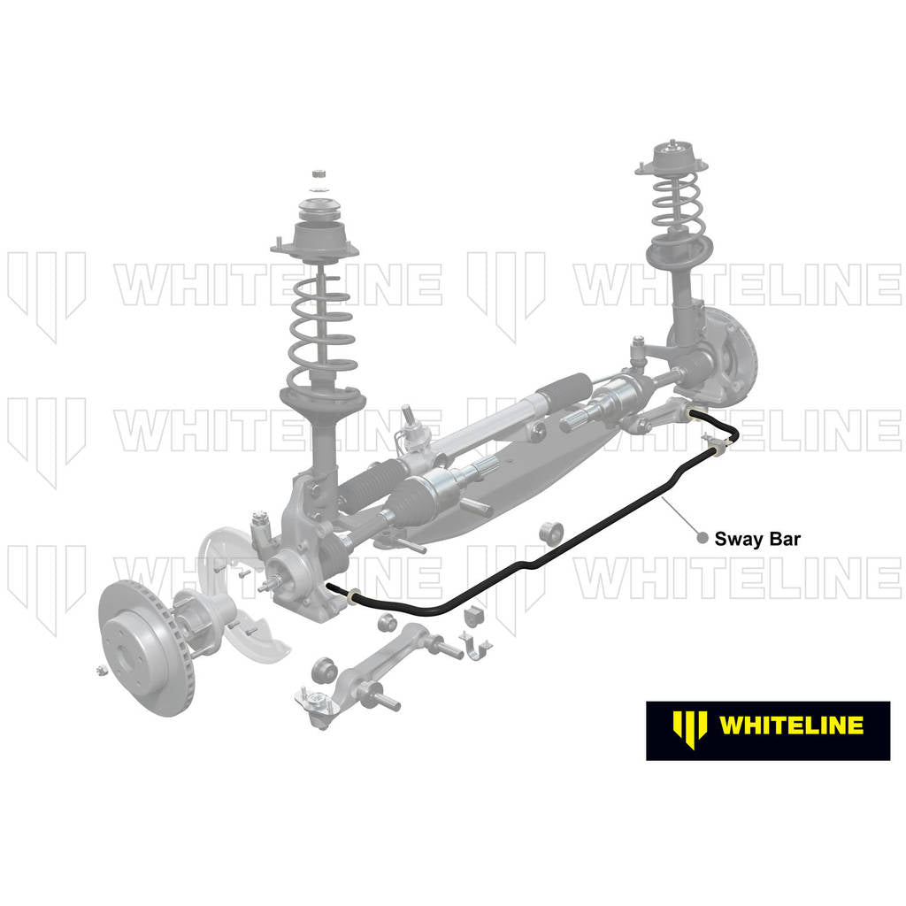 WHITELINE BMF92 Передній стабілізатор поперечної стійкості 24 мм нерегульований Photo-1 