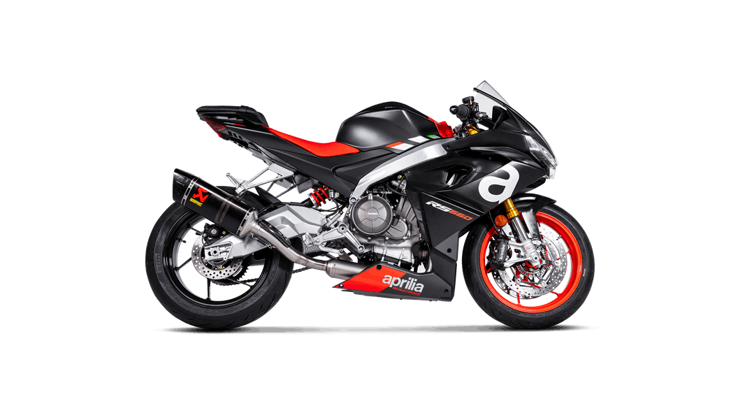 AKRAPOVIC S-A6R3-APLC Вихлопна система Racing Line (Carbon) APRILIA RS 660 / TUONO 660 2021 Photo-1 