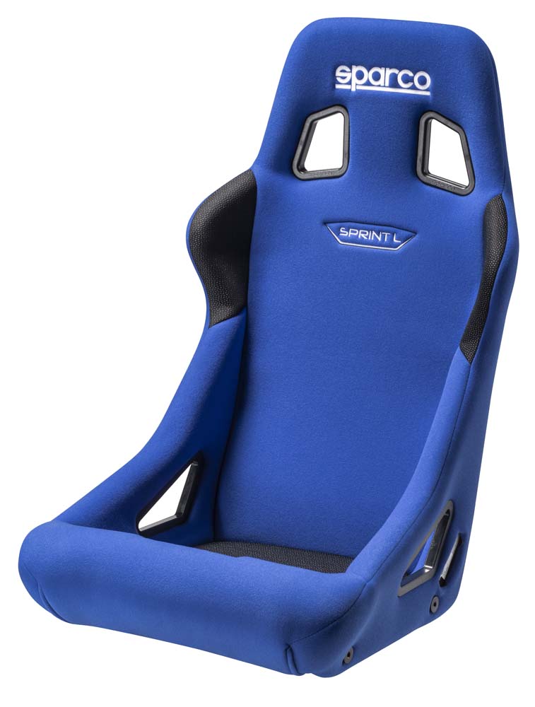 SPARCO 008234LAZ Крісло/сидіння для автоспорту SPRINT L, FIA 8855-1999, трубчастий каркас, синій Photo-2 