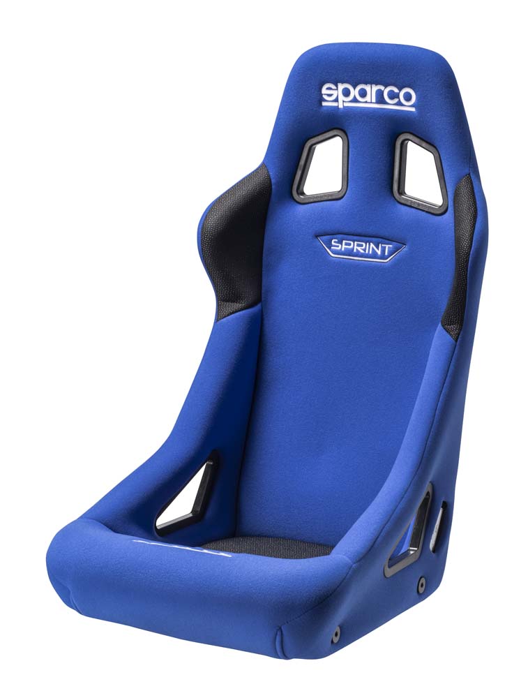 SPARCO 008235AZ Крісло/сидіння для автоспорту SPRINT, FIA 8855-1999, трубчастий каркас, синій Photo-2 