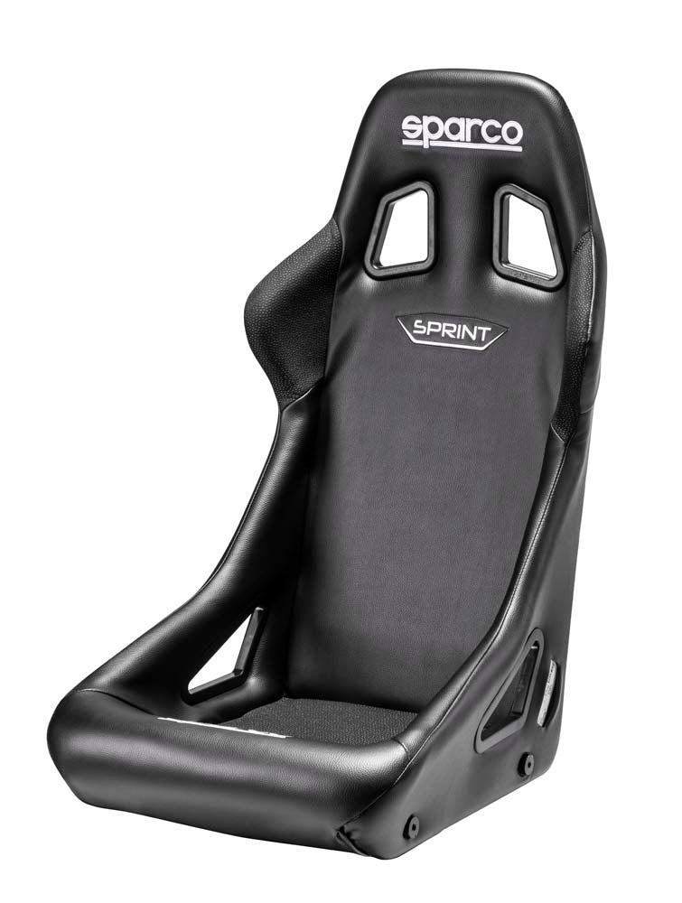 SPARCO 008235NRSKY Крісло/сидіння для автоспорту SPRINT SKY, FIA, вініл, трубчастий каркас, чорний Photo-2 