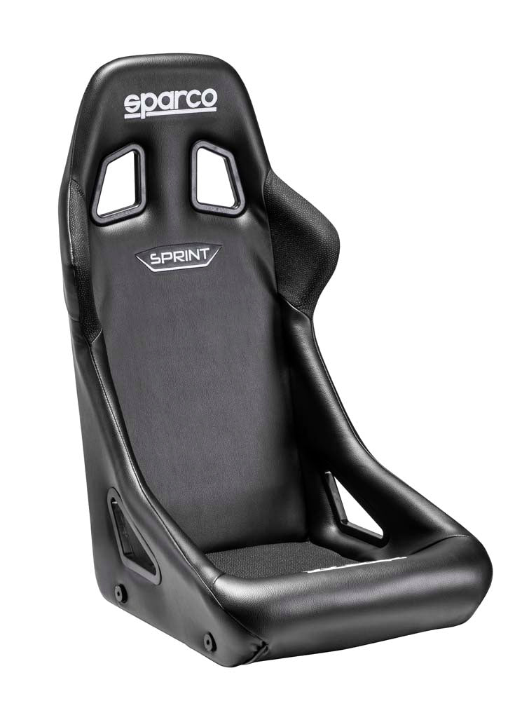 SPARCO 008235NRSKY Крісло/сидіння для автоспорту SPRINT SKY, FIA, вініл, трубчастий каркас, чорний Photo-3 