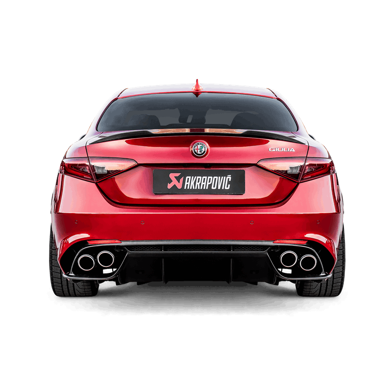 AKRAPOVIC S-AR/TI/1H Вихлопна система Evolution Line (Titanium) для ALFA ROMEO ROMEO Giulia Quadrifoglio Photo-2 