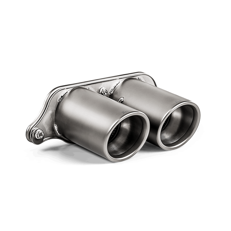 AKRAPOVIC TP-T/S/17/H Насадки вихлопної системи (Titanium) для PORSCHE 911 GT3 Photo-0 