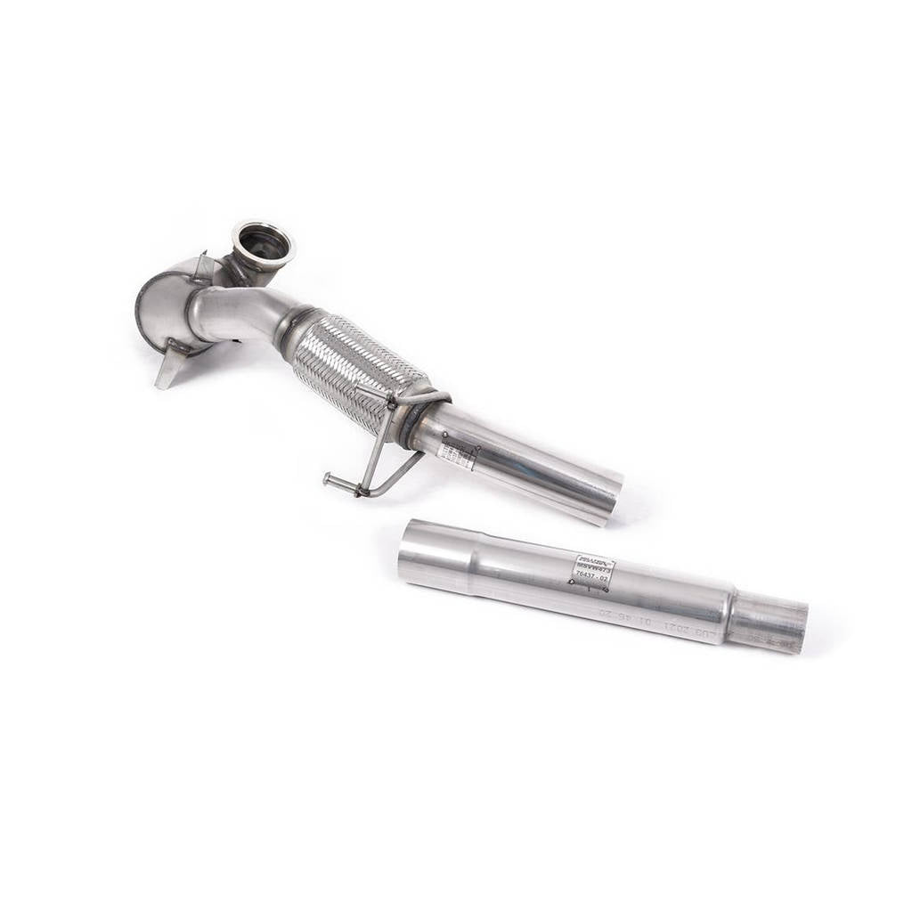 MILLTEK SSXVW453 Large Bore Downpipe and Hi-Flow Sports Cat для SEAT Ibiza Cupra 1.8 TFSI (6P) Photo-0 