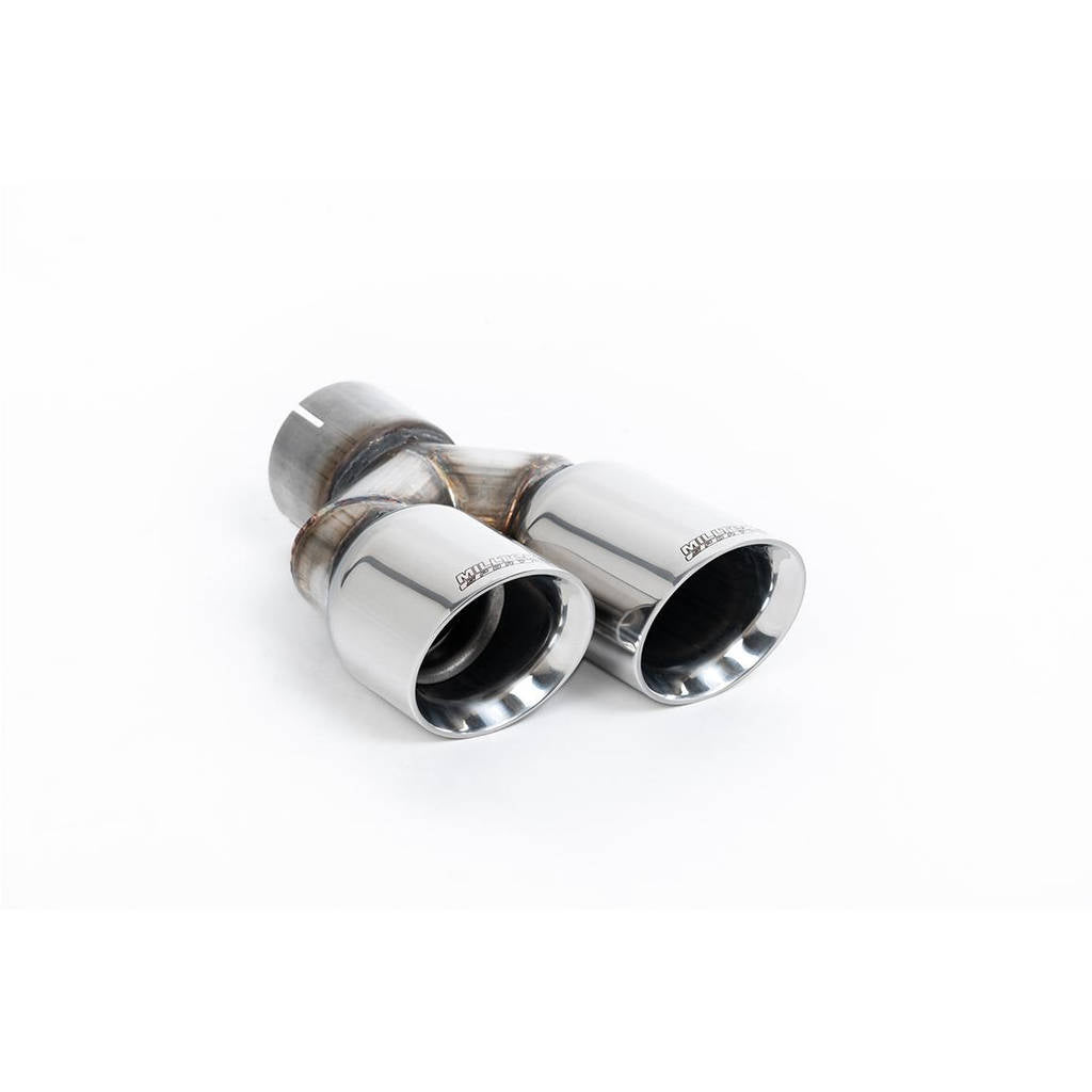 MILLTEK SSXVW293 кат-Бек Twin 80mm GT-80 для VW Jetta Mk6 GLI 2.0 TSI Photo-1 