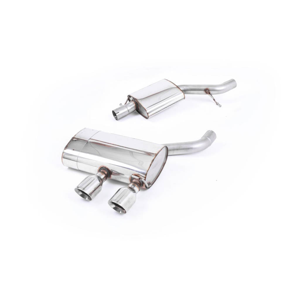 MILLTEK SSXVW134 Кат-бек Dual 100mm GT100 для VW Golf MK5 R32 3.2 V6 Photo-0 