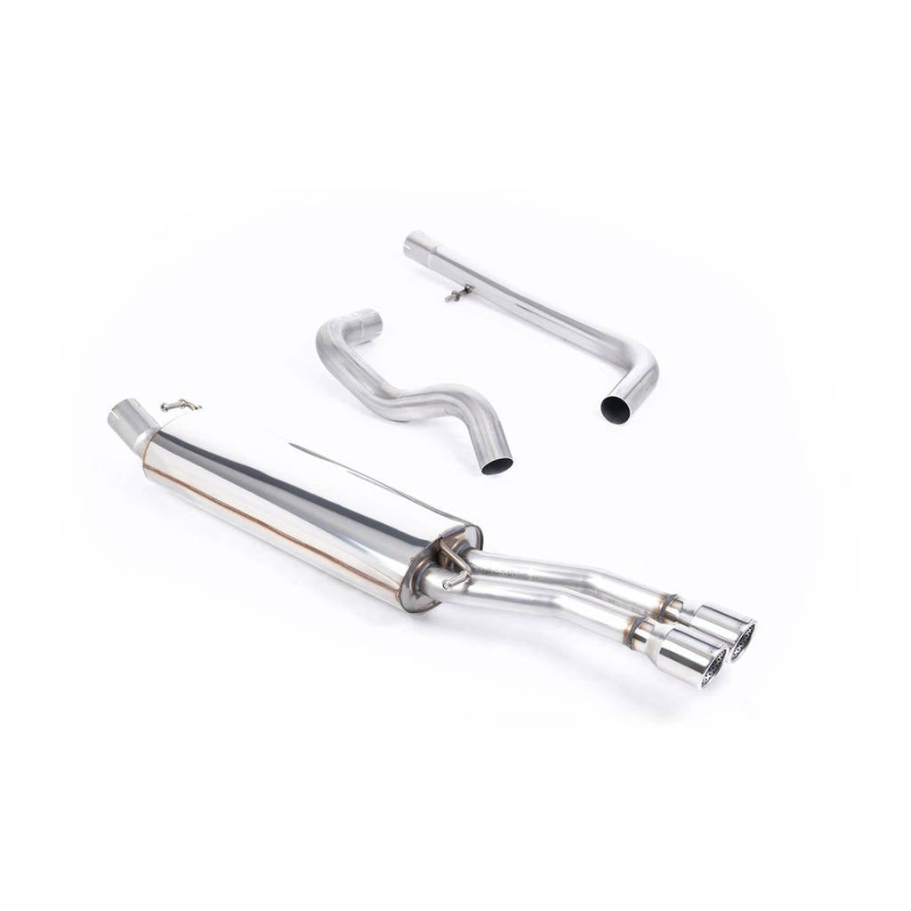 MILLTEK SSXVW064 Кат-Бек Twin 76.2 mm Jet для VW Bora 1.8 T 2wd Photo-0 