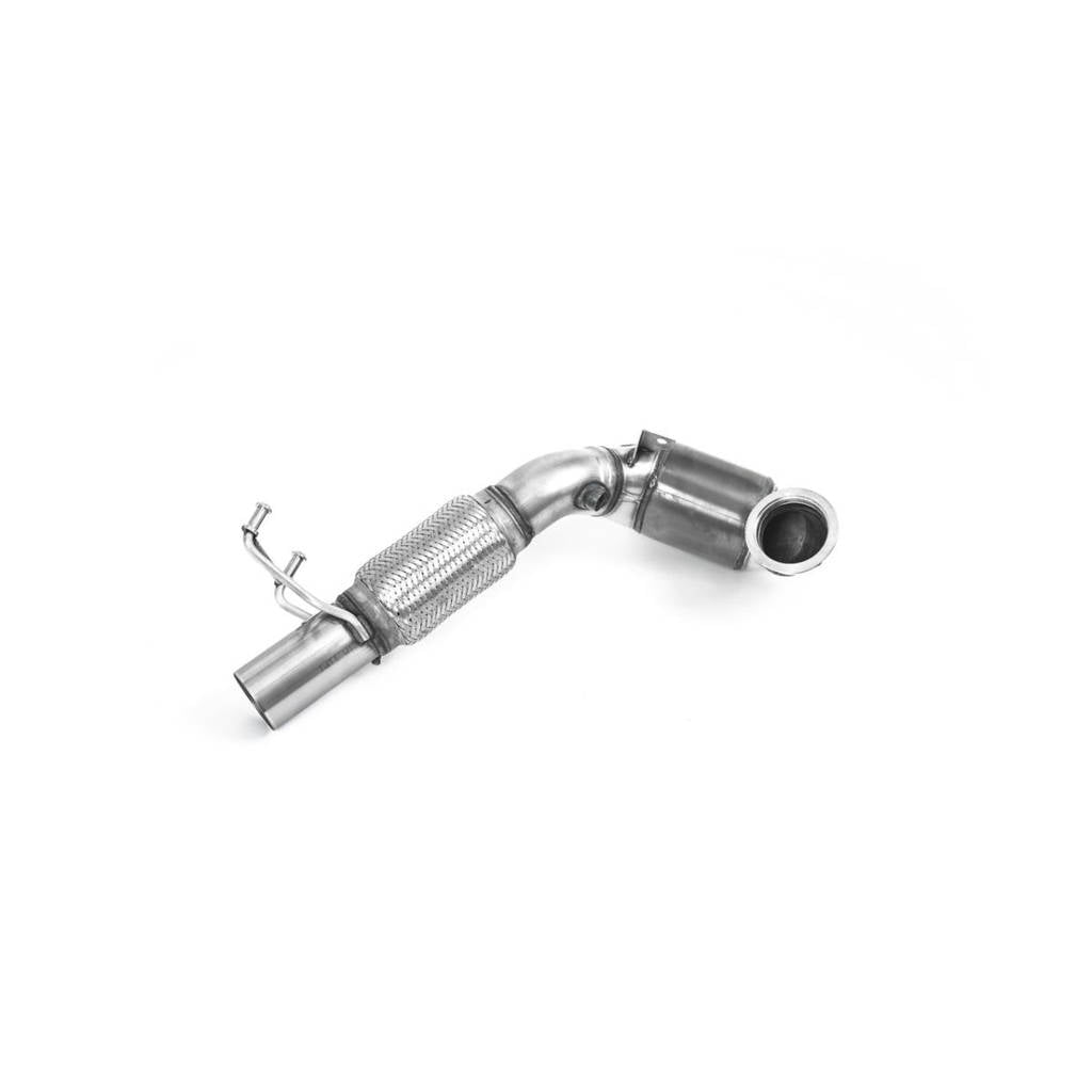 MILLTEK SSXSE203 Large Bore Downpipe and Hi-Flow Sports Cat ECA для SEAT Leon ST Cupra 300 (4x4) Photo-0 