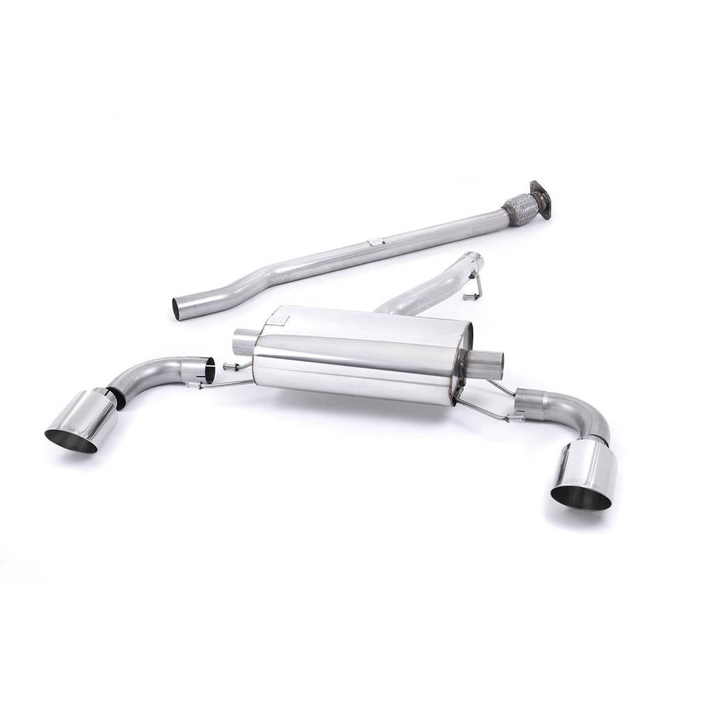 MILLTEK SSXSB029 Secondary Кат-бек Dual GT115 для SCION FR-S 2.0 L Photo-0 