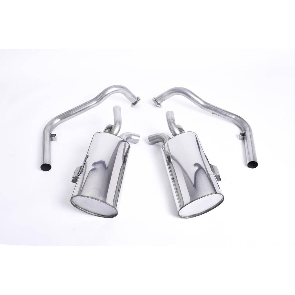 MILLTEK SSXPO116 Кат-бек Twin 90mm Special для PORSCHE Boxster S 3.4 987 Gen2 Photo-0 