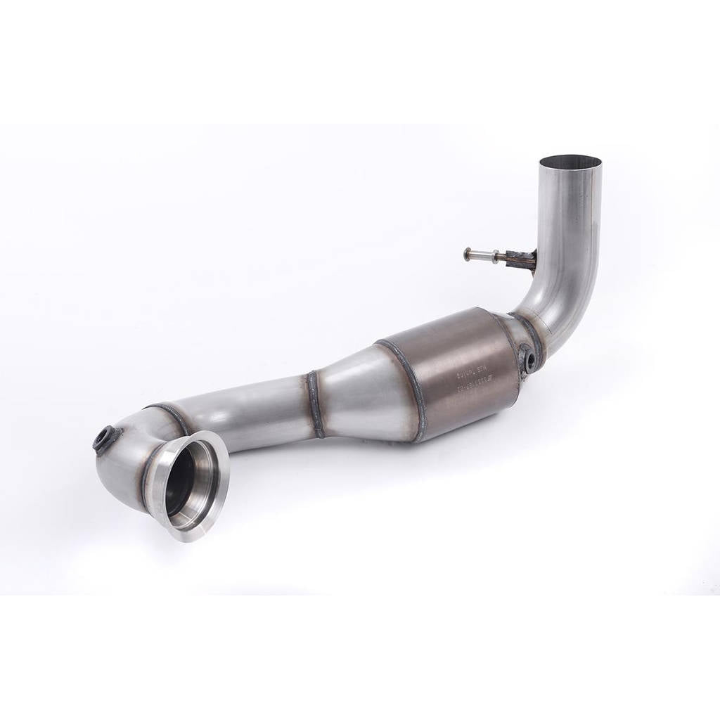 MILLTEK SSXMZ116 Large Bore Downpipe and Hi-Flow Sports Cat для MERCEDES-Benz A-Class A45 AMG 2.0 Turbo Photo-0 