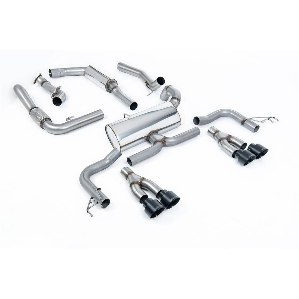 MILLTEK SSXHO221 Кат-бек Quad 100mm GT100B ECA для HONDA Civic Type R FK2 Turbocharged 2.0 litre i- Photo-0 