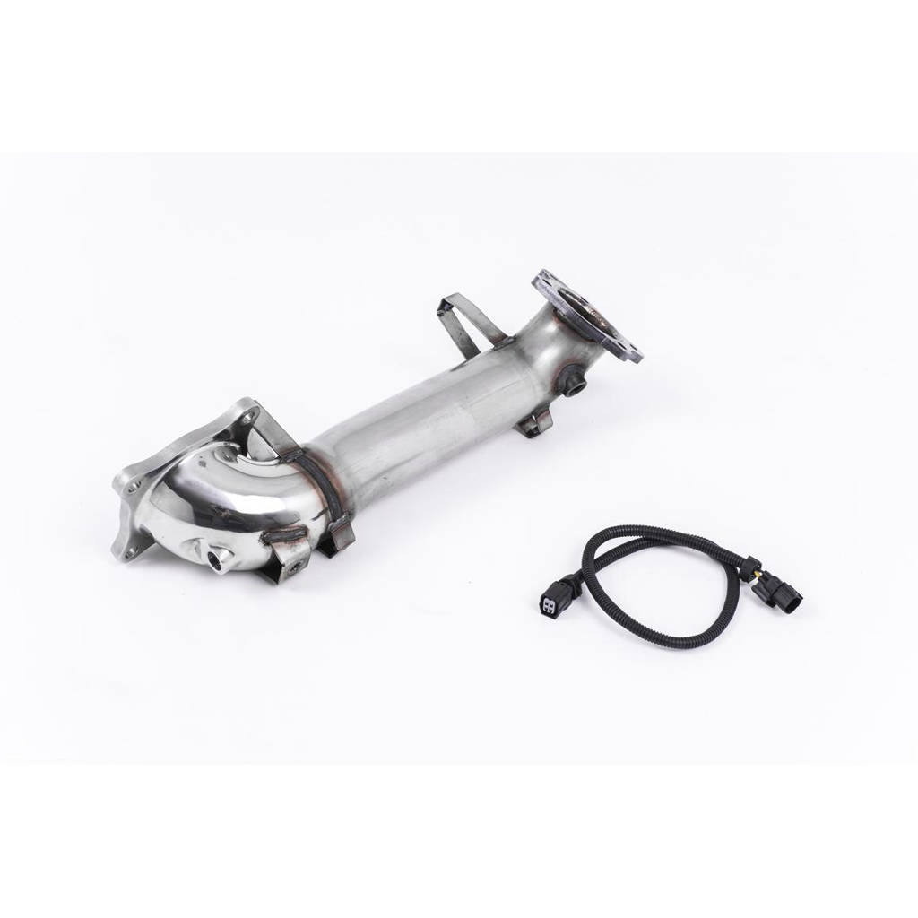 MILLTEK SSXHO231 Large-bore Downpipe and De-cat для HONDA Civic Type R FK2 Turbocharged 2.0 litre i- Photo-0 