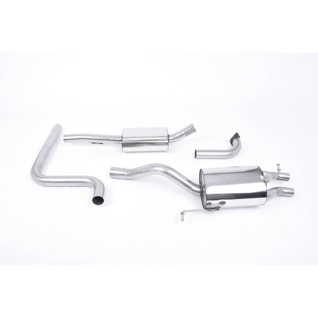 MILLTEK SSXFD265 Кат-бек 76.2 mm Carbon Jet для FORD Fiesta Mk7 / Mk7. 5 1.0 t EcoBoost (100/125/140PS) Photo-0 