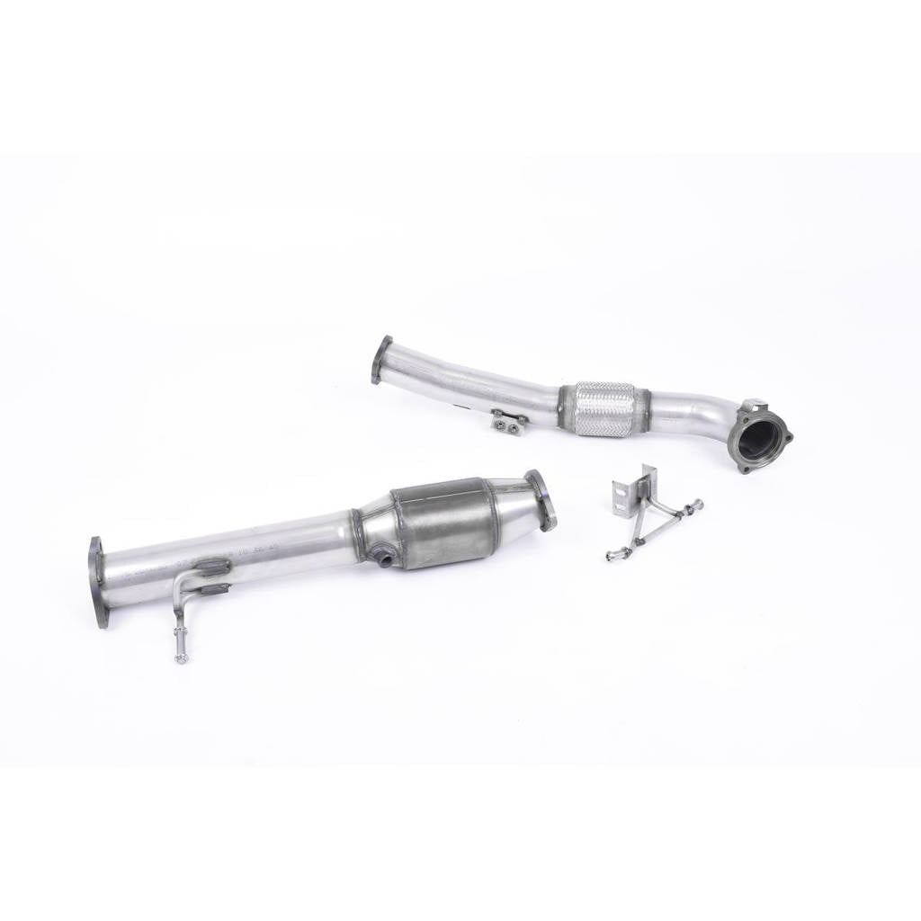 MILLTEK SSXFD067 Large Bore Downpipe and Hi-Flow Sports Cat для FORD Focus MK2 RS 2.5 T 305PS Photo-0 
