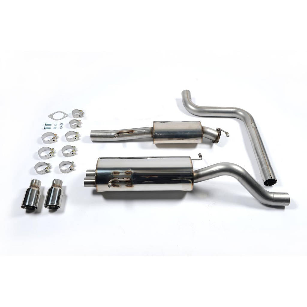 MILLTEK SSXFD101 Кат-бек Twin 80mm GT80 для FORD Fiesta Mk7 / Mk7. 5 ST 1.6 litre EcoBoost 182PS & ST2 Photo-0 