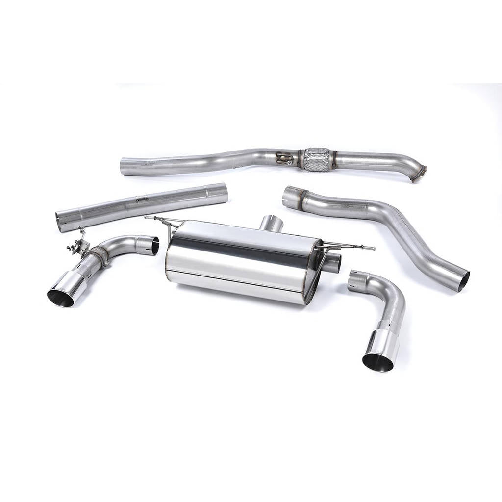 MILLTEK SSXBM989 Кат-бек Twin 90mm GT90 для BMW 2 Series F22 M235i Coupé Photo-0 
