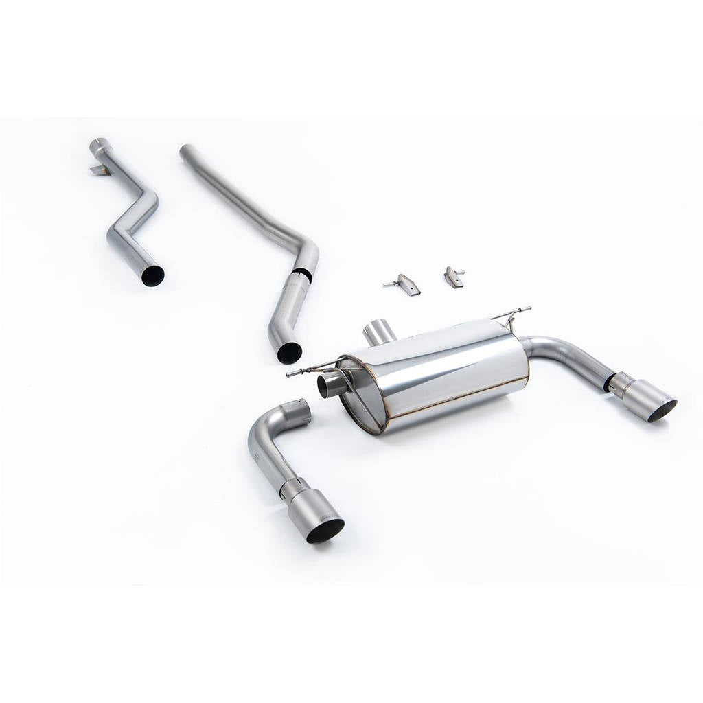 MILLTEK SSXBM1074 кат-бек Twin 90mm GT90 для BMW 3 Series F30 320i M Sport (Inc LCI) Photo-0 
