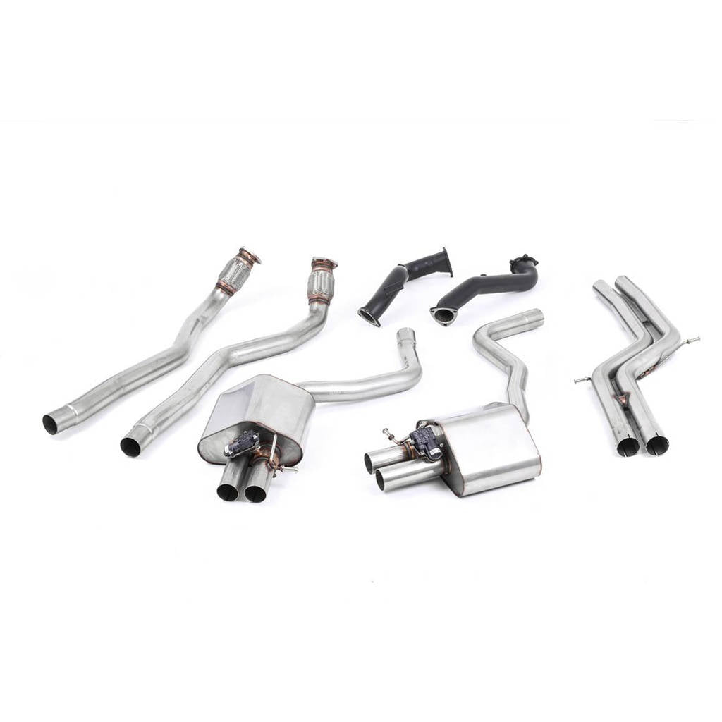 MILLTEK SSXAU598 Full System для AUDI RS6 C7 4.0 TFSI biturbo quattro Photo-0 