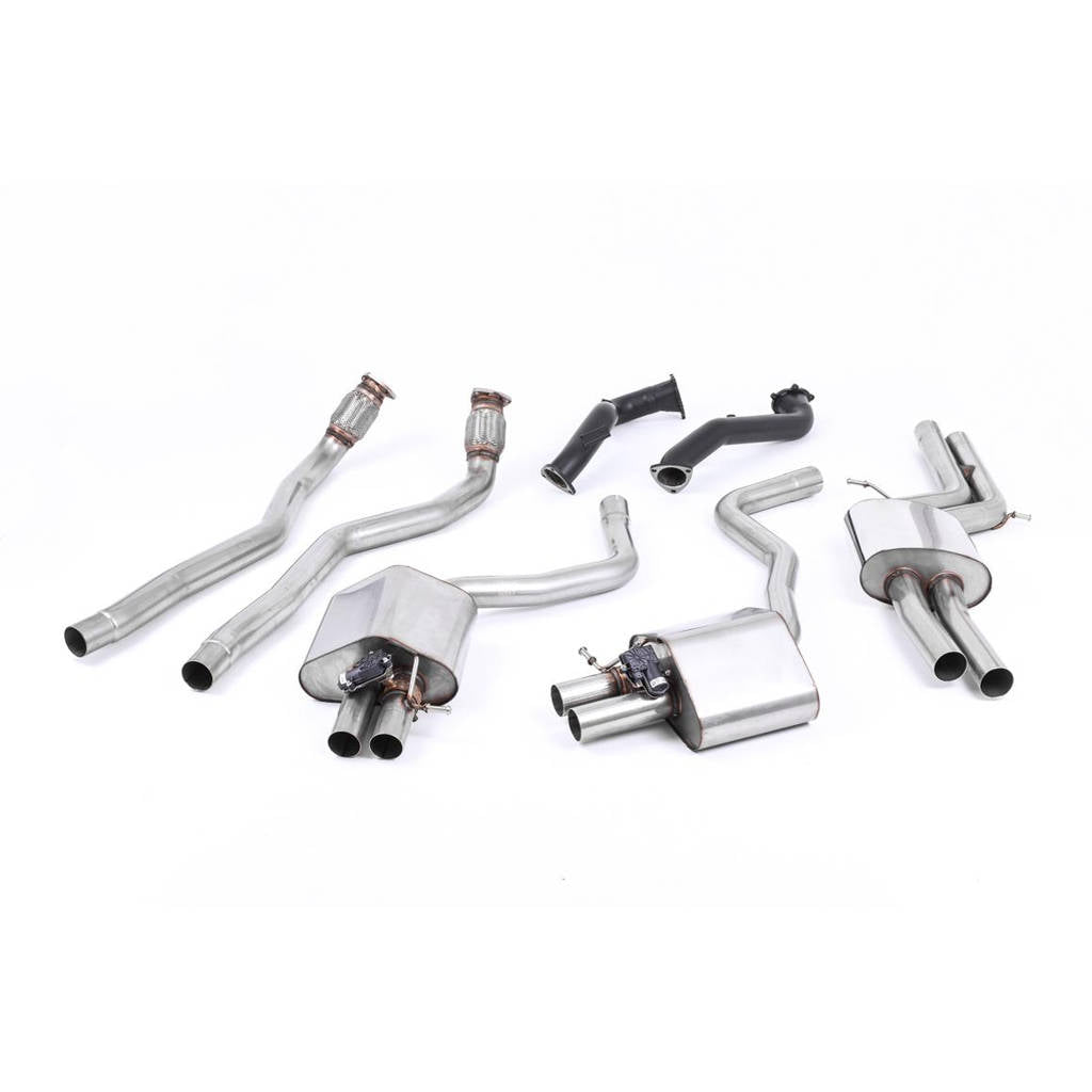 MILLTEK SSXAU597 Full System для AUDI RS6 C7 4.0 TFSI biturbo quattro Photo-0 