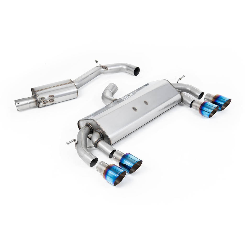 MILLTEK SSXVW414 Кат-Бек Quad 100mm GT100 для VW Golf MK7 R 2.0 TSI 300PS Photo-0 