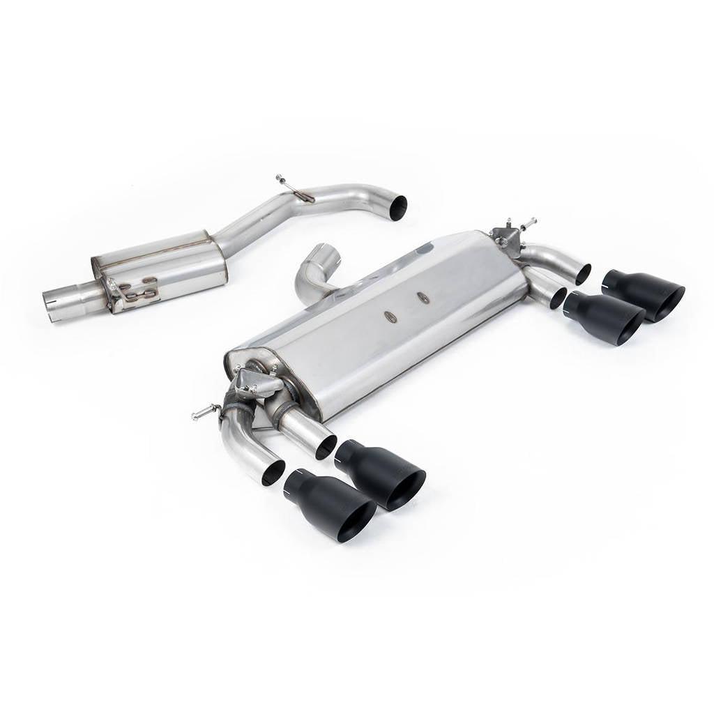 MILLTEK SSXVW400 Кат-Бек Quad 100mm GT100 ECA для VW Golf MK7 R 2.0 TSI 300PS Photo-0 