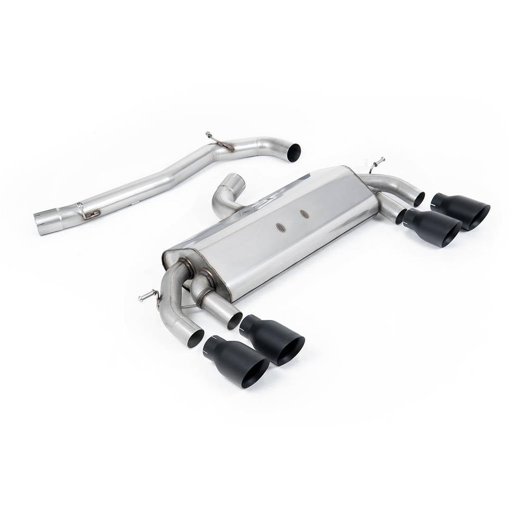 MILLTEK SSXVW407 Кат-Бек Quad 100mm GT100 для VW Golf MK7 R 2.0 TSI 300PS Photo-0 